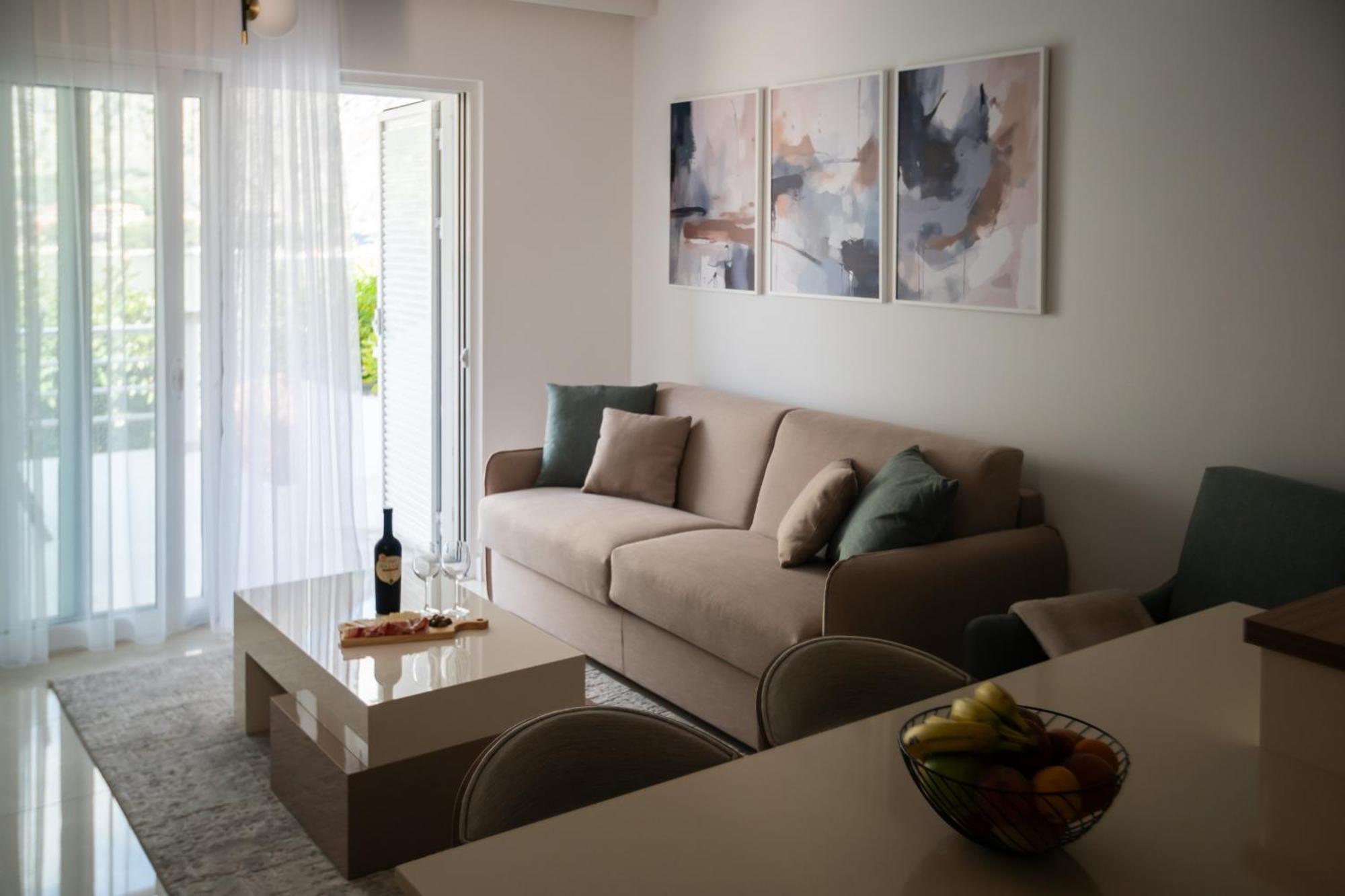 Chillout Apartment In Kotor Bay Bagian luar foto